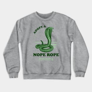 Adopt A Nope Rope Crewneck Sweatshirt